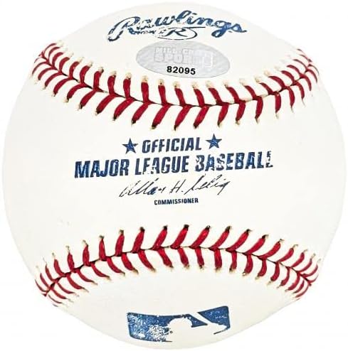 Arthur Rhodes autografado MLB Baseball Seattle Mariners MCS Holo 82095 - Bolalls autografados