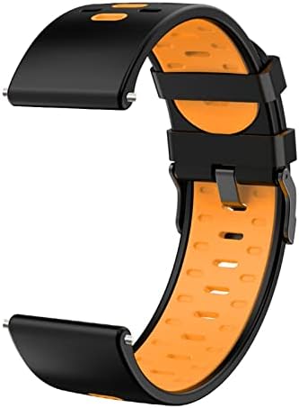 Tiras de silicone de 22 mm Otgkf para Suunto 9 pico ao ar livre esportam relógio inteligente Breathable para a pulseira