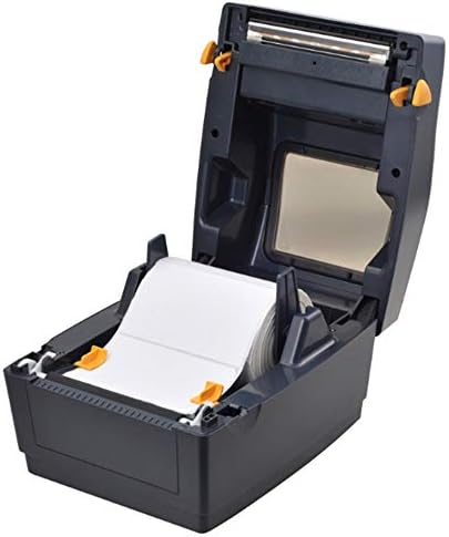 Impressora Rótulo Impressora de código de barro 108mm Impressora de etiqueta de porta USB para entrega Logística de logística