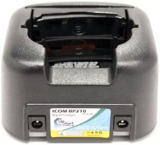 Substituição de bateria Upstart para carregador ICOM IC-F40GS-Compatível com os carregadores de rádio bidirecionais BP-210