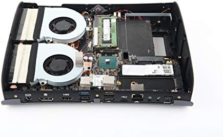 F500 Super Mini Desktop Computer com Intel I7-6700HQ CPU, 32 GB DDR4 RAM, 512 GB SSD, gráficos GTX 960M dedicados, 4K 4096x2304,