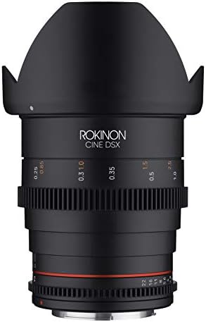 Rokinon 24mm T1.5 de alta velocidade Lente DSX Cine para Nikon F