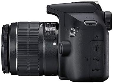 Canon EOS 2000d DSLR Camera e EF-S 18-55 mm f/3.5-5.6 é lente II, preto