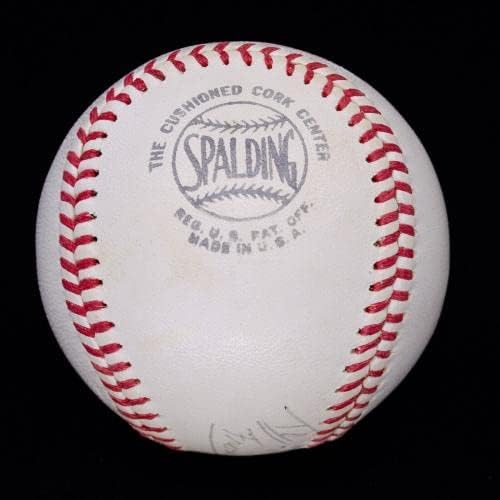 Linda Casey Stengel Single Signed Onl Baseball D, 1975 Yankees JSA Loa - Baseballs autografados