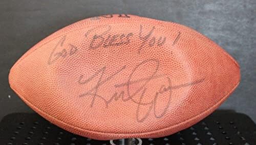 Kurt Warner assinou Wilson Football Autograph Auto PSA/DNA AL77843 - Bolsas de futebol autografadas