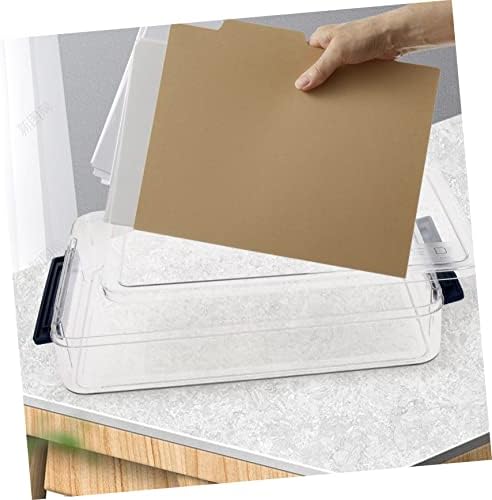 Caixa de armazenamento de papel da impressora de caixa Osaladi caixa de armazenamento transparente caixa de armazenamento multifuncional caixa de classificação