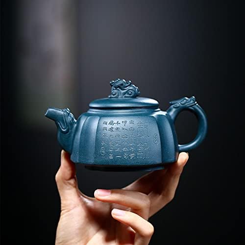 Yixing argila bule 10oz zisha tea pote chinês dragão kungfu conjunto de chá chaleira
