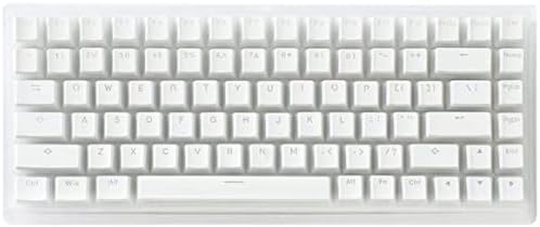 Yunzii KC84 Pro Hot Swappable Keyboard Mechanical 84-Key Gaming Teclado com caixa ABS translúcida, retroiluminação