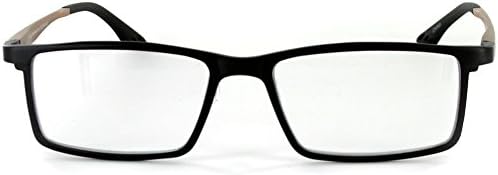 Alumni RX04 Glasses de leitura de qualidade óptica com quadros de liga de titânio de alumínio com RX para homens