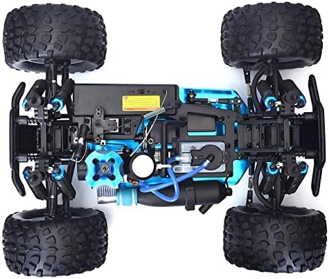 UJIKHSD 1:10 Escala de controle de carro de controle remoto, 60 km/h de caminhão RC de alta velocidade, 2,4 GHz Radio controlou o carro