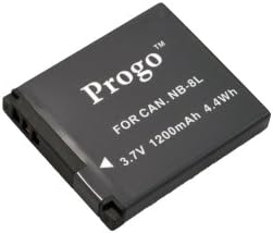 Progo duas baterias recarregáveis ​​de íons li NB-8L e carregador de parede AC/DC de viagens de bolso com adaptador de carro e nós ao