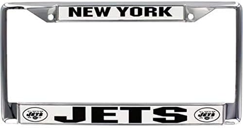 RICO Industries NFL New York Jets Standard Chrome Plate Frame