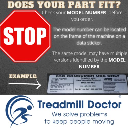 Teira Doctor Proform 785 Treadmill Running Belt Modelo# PFTL78572