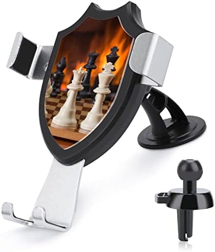 Chess On Fire Car Interior Telefone Montar o suporte do clipe de ventilação do ar ajustável para smartphone