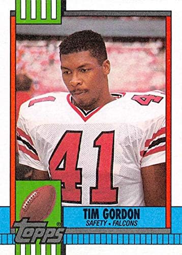 1990 Topps Football 476 Tim Gordon RC ROOKIE CART