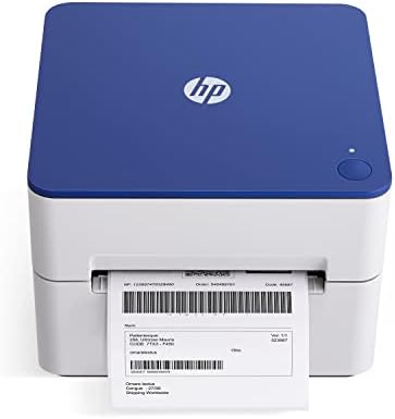 Impressora da etiqueta de remessa HP, térmica direta de grau comercial 4x6, impressora DPI de alta velocidade e alta velocidade,