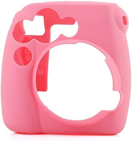 Jingjun Fluorescent Soft Silicone Protective Case para Fujifilm Instax mini 9 / mini 8+ / mini 8 Última moda