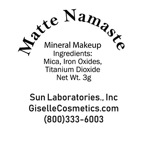 Giselle Cosmetics Loose Powder Mineral Organic Mineral Shishadow - Namaste - 3 gms