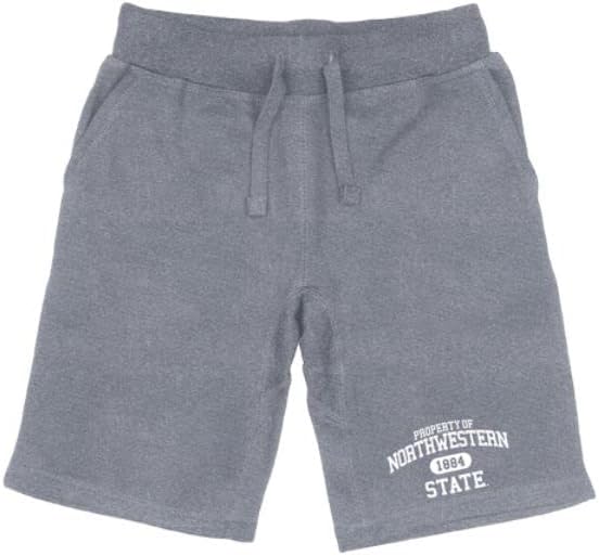 Northwestern State Demons Property College Fleece Shorts de cordão