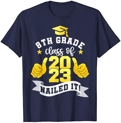 Classe da 8ª série de 2023 acertou a camisa de menina de menina de menina de formatura