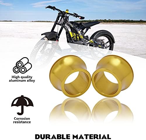 JFG Racing Dirt Bike Wheel Hub Spacer Bushing CNC Alumínio de alumínio Cubra de vedação de bicicleta para Sur Ron S/X Bike de sujeira