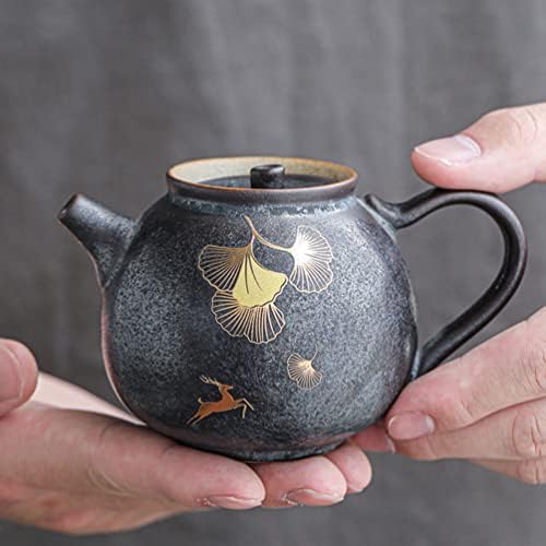Bestonzon Chinese Tea Conjunto de chá chinês Conjunto de chá chinês Conjunto de chá chinês Pote de chá de porcelana, chinês