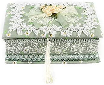 Caixa de joias etouamao organizador de tecidos caixa de armazenamento de jóias caixa portátil caixa de jóias viagens