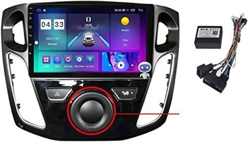 Double Din 9 '' Android 12 CARRO RÁDIO ESTÉRIO DE RÁDIO DE ANDROID ANDROID AUTO QLED/2K CABEÇA DE CABEÇA DE CABEÇA 5G Receptor