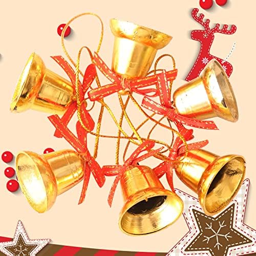 Neartime Christmas Tree Decoration Bow Bells Pingente Christmas Tree Decoration Atmosfera Pingente Cryle