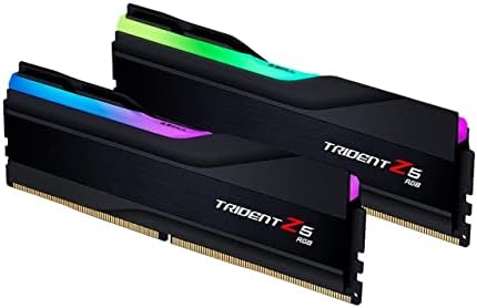 G.Skill Trident Z5 RGB Series 64GB 288 pinos SDRAM DDR5 5600 CL30-36-36-89 1,25V Memória da área de mesa de canal dual F5-5600J3036D32GA2-TZ5RK