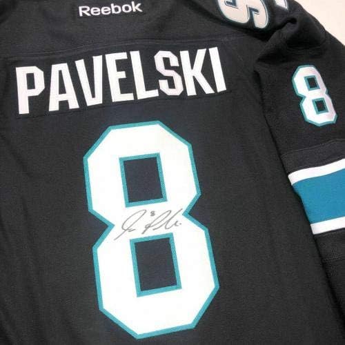 Joe Pavelski assinou San Jose Sharks RBK Premier Jersey Coa XL - Jerseys autografados da NHL