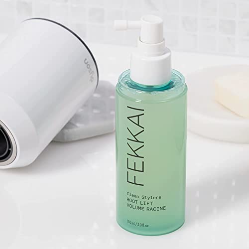 Fekkai Clean Stylers Raiz - 5 oz - spray não pegajoso - adiciona volume resistente a umidade - grau de salão, compatível com EWG,