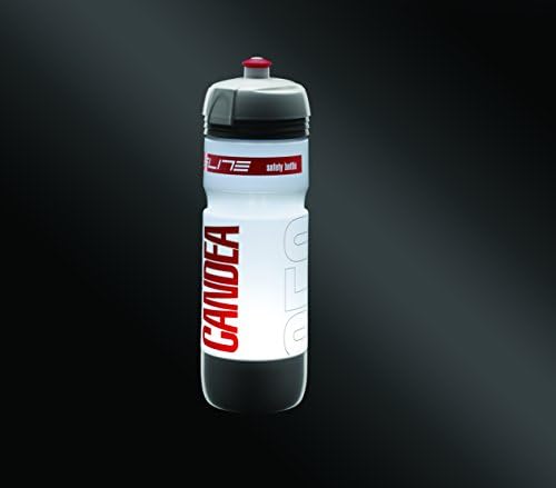 Elite 0140101 Canda Water Bottle, White/Silver