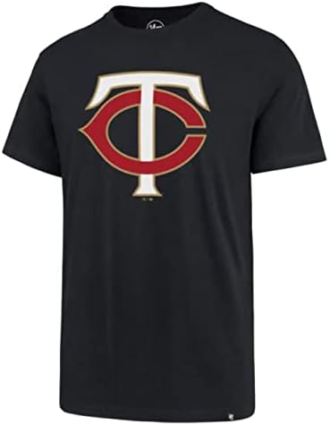 MLB Men's Impress Match Team Color Logo Primeiro Palavra Mark Mark T-Shirt