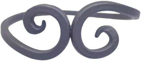 Anéis de guardanapo com nó - conjunto de 4
