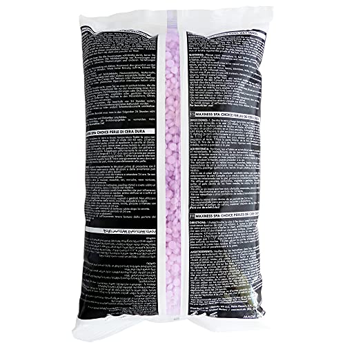 Spa de cera Choice Jasmim roxo Demi cremoso Sem Rosina Hard Cera Minchas 2,2 lb / 1 kg pacote de 12