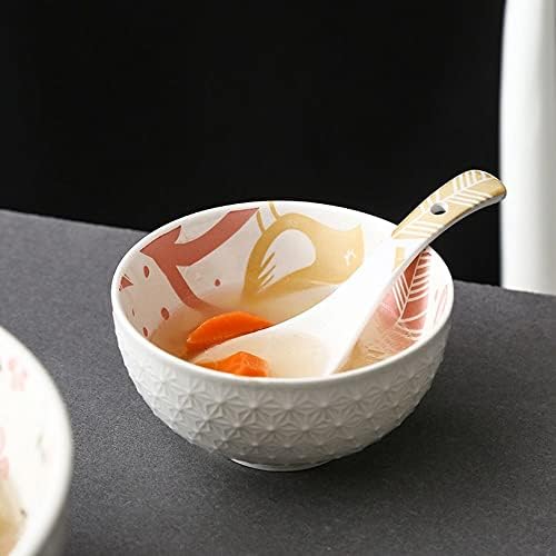 Sopa Houchu colheres de cerâmica sopa chinesa colheres de sopa japonesa asiática na Coréia