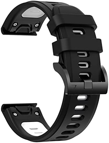 Fulnes Silicone Watch Band para Garmin Fenix ​​7 Smart Watch Rick Release pulseira para Garmin Fenix ​​6 5 Plus 935 945 S60 Strap