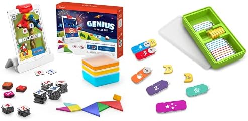 OSMO - Kit de partida Genius para iPad + Coding Family Pacote para iPad & Fire Tablet