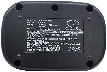 Bateria de substituição para SENCO DS202, VB0023, VB0034 14.4V/3000MA