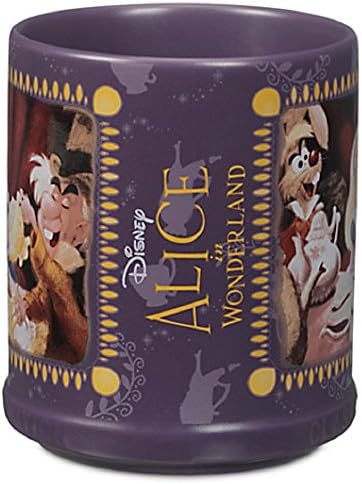 Disney Store Alice na Wonderland Classic Animation Collection Caneca de café