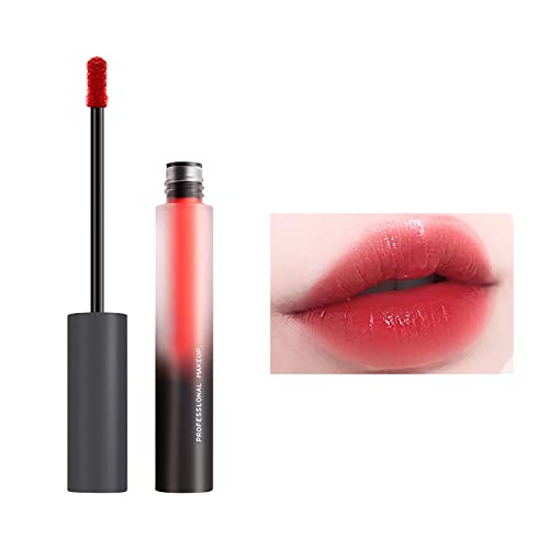 Xiahium 99 itens Lipstick Lip esmalte a água da superfície hidratante fácil de colorir não fácil de descolorir não é fácil de grudar na mancha de lábios de copo de algodão