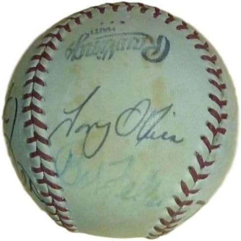 Hall of Fame & Stars Assinou Baseball 12436 JSA X32114 - Baseballs autografados