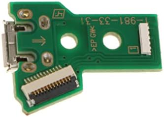 1x porta de carregamento USB 12 pinos de circuito JDS-040 para PS4 Pro Controller Game Acessório