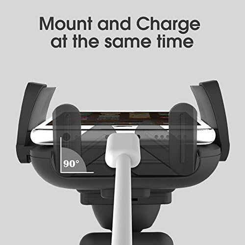 Ikross Lock Clip Air Vent Car Mount, Wither de montagem do veículo de ventilação universal compatível com smartphone/iPhone e muito mais
