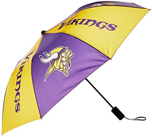 Foco NFL Minnesota Vikings Team Logo Umbrella, cor da equipe, tamanho único