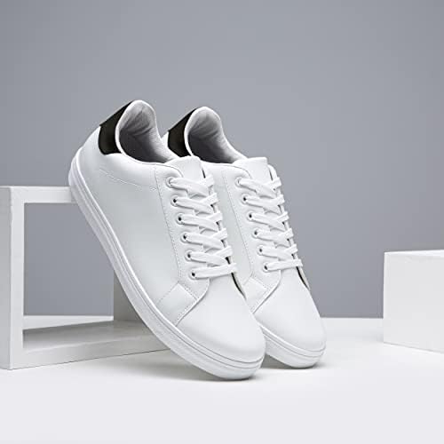 Jousen Men's White Fashion Sneakers