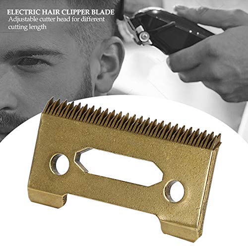 Cabelo elétrico Clipper, 2 orifícios Cabelo elétrico Cabelo de cabelos e acessórios Substituição de metal para ferramenta