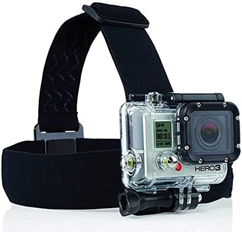 Navitech 8 em 1 Ação Câmera de acesso Kit Combo com estojo vermelho - compatível com a câmera de ação Hahoco 4K