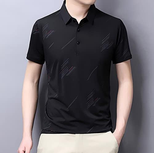2023 Camisa de moda masculina de novo masculino Casual de manga curta Block Color Block Top Skeleton Pocket Deep Pocket